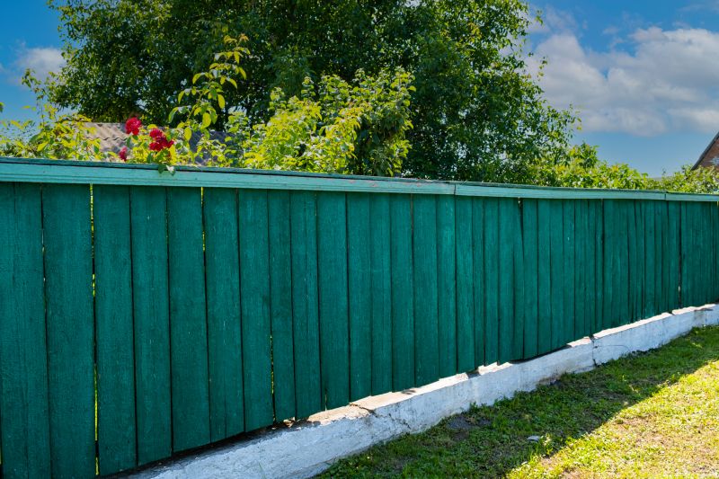Residential Fence Painting
