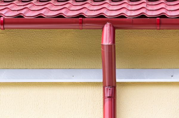 Exterior Gutter Painting