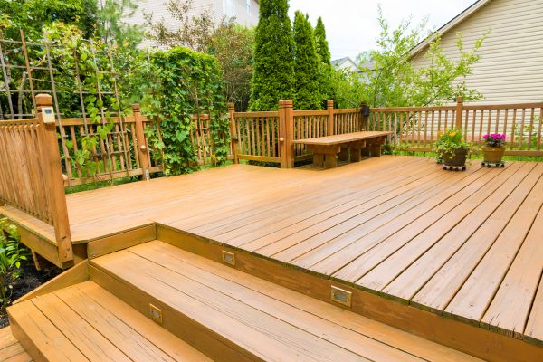 Deck Steps Painting