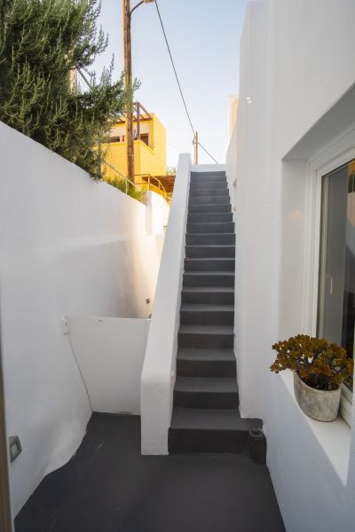 Balcony Stairs Painting