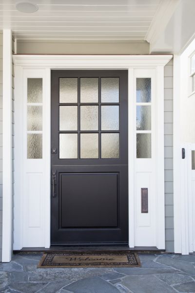 Outdoor Door Refinishing